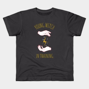 Young Witch in training Kids T-Shirt